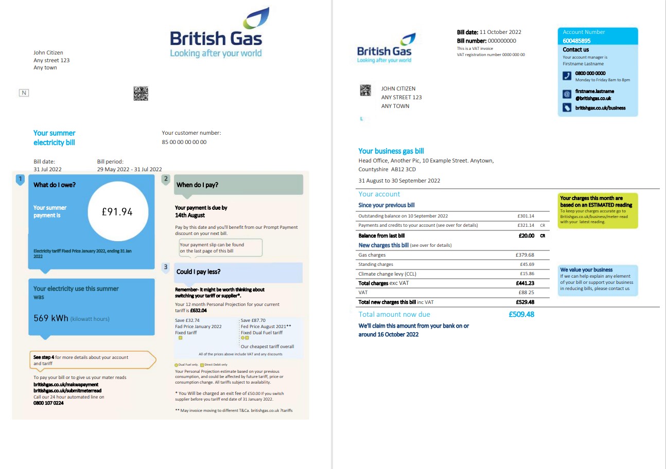  Minol USA business utility bill 